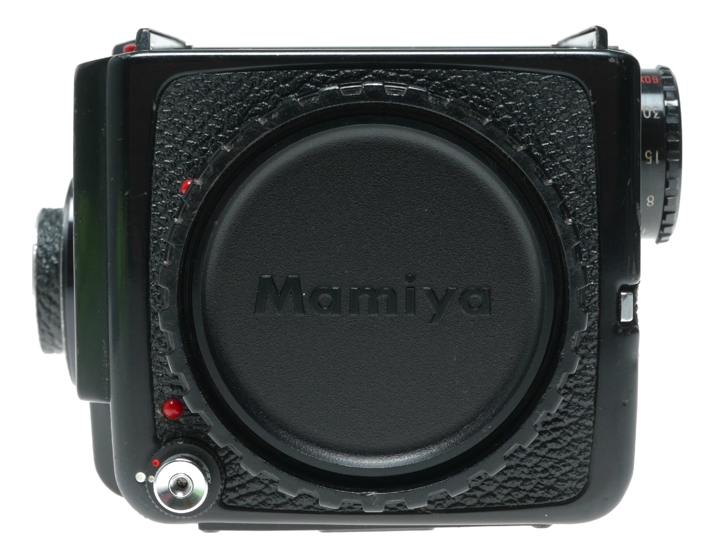 Mamiya M645J Vintage Medium Format Film Camera - Silver Oxide Battery Model - View 12