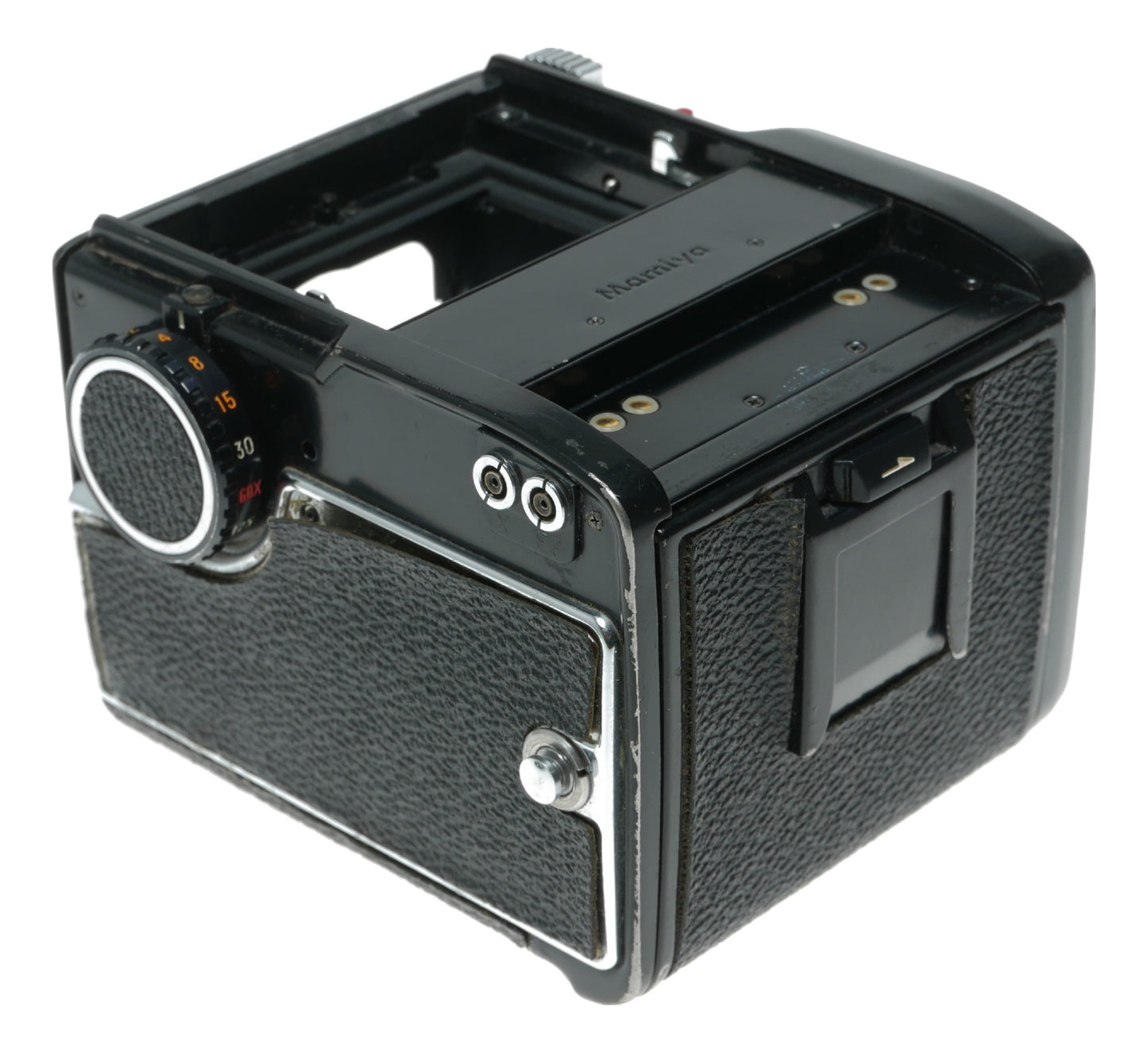 Mamiya M645 Vintage Film Camera with Multiple Exposure Settings and Mirror Lock-Up Feature - View 3