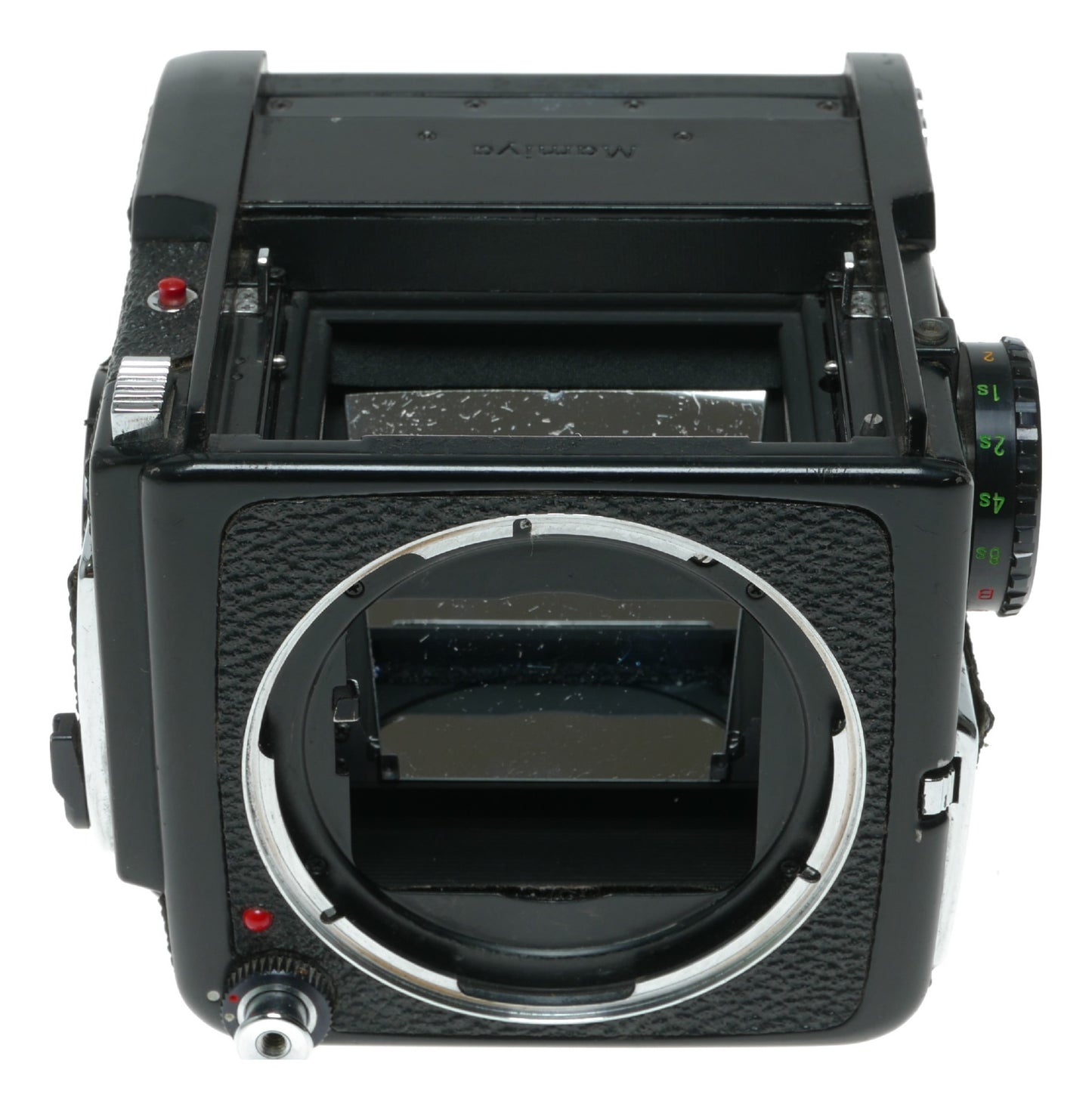 Mamiya M645 Vintage Film Camera with Multiple Exposure Settings and Mirror Lock-Up Feature - View 7