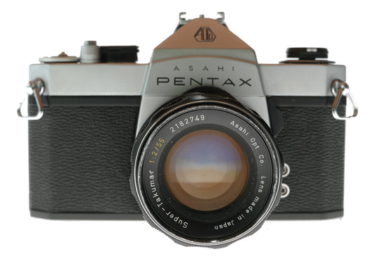 Asahi Pentax SP 500 Vintage SLR Camera with Super-Takumar 1:2/55 Lens