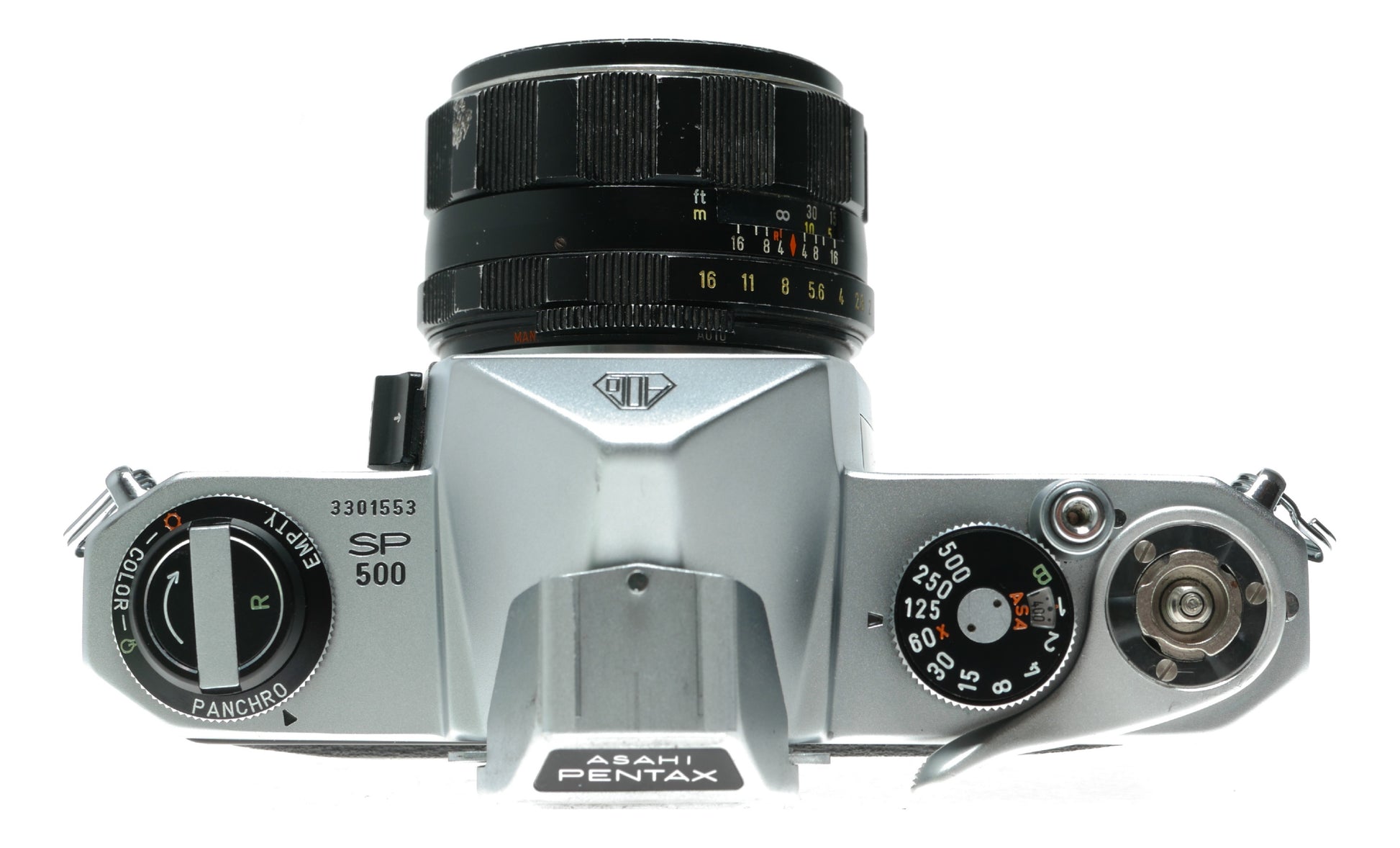 Asahi Pentax SP 500 Vintage SLR Camera with Super-Takumar 1:2/55 Lens - View 5