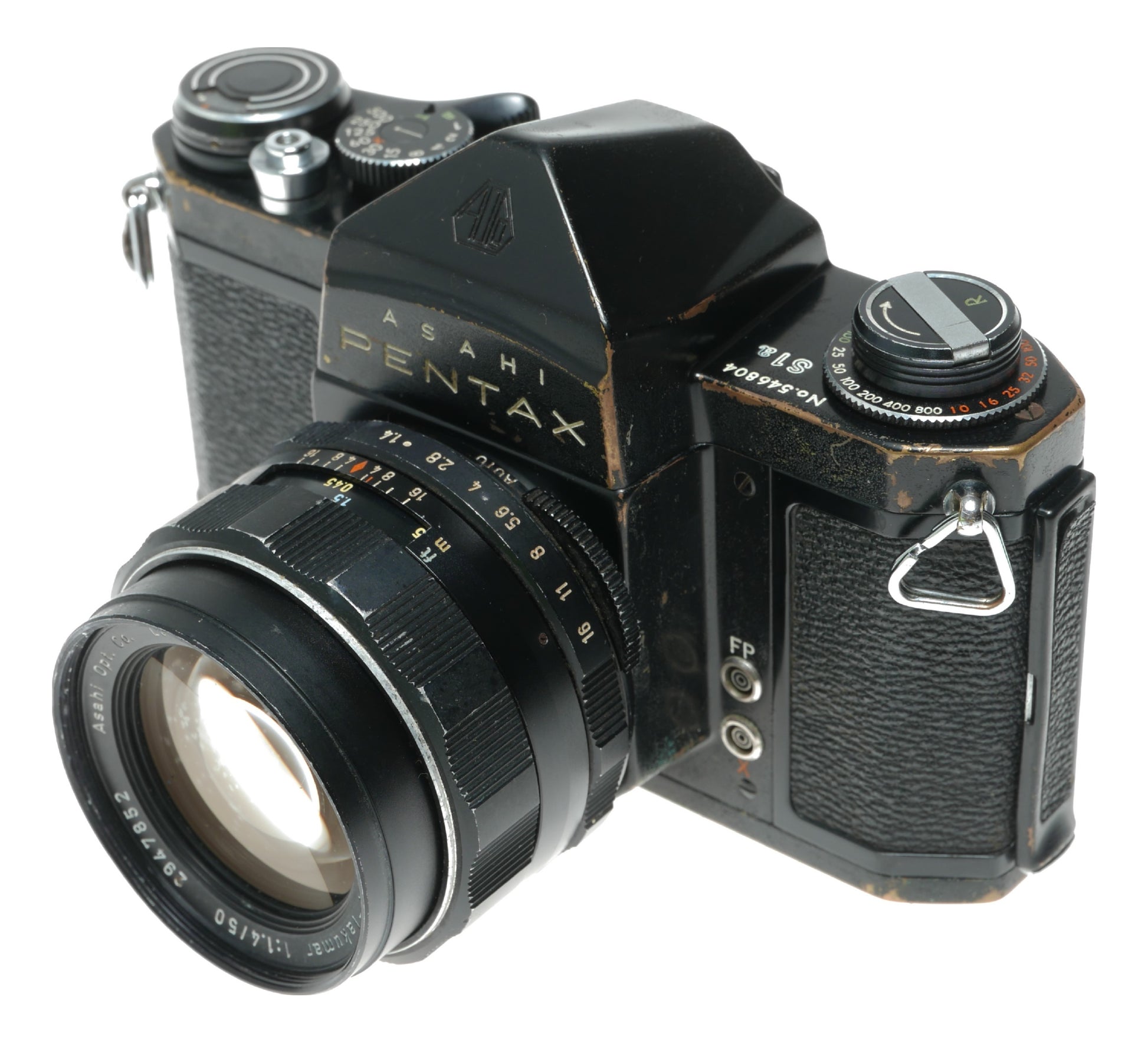 Asahi Pentax S1a Vintage SLR Camera with Super-Takumar 1:1.4/50mm Lens - View 2