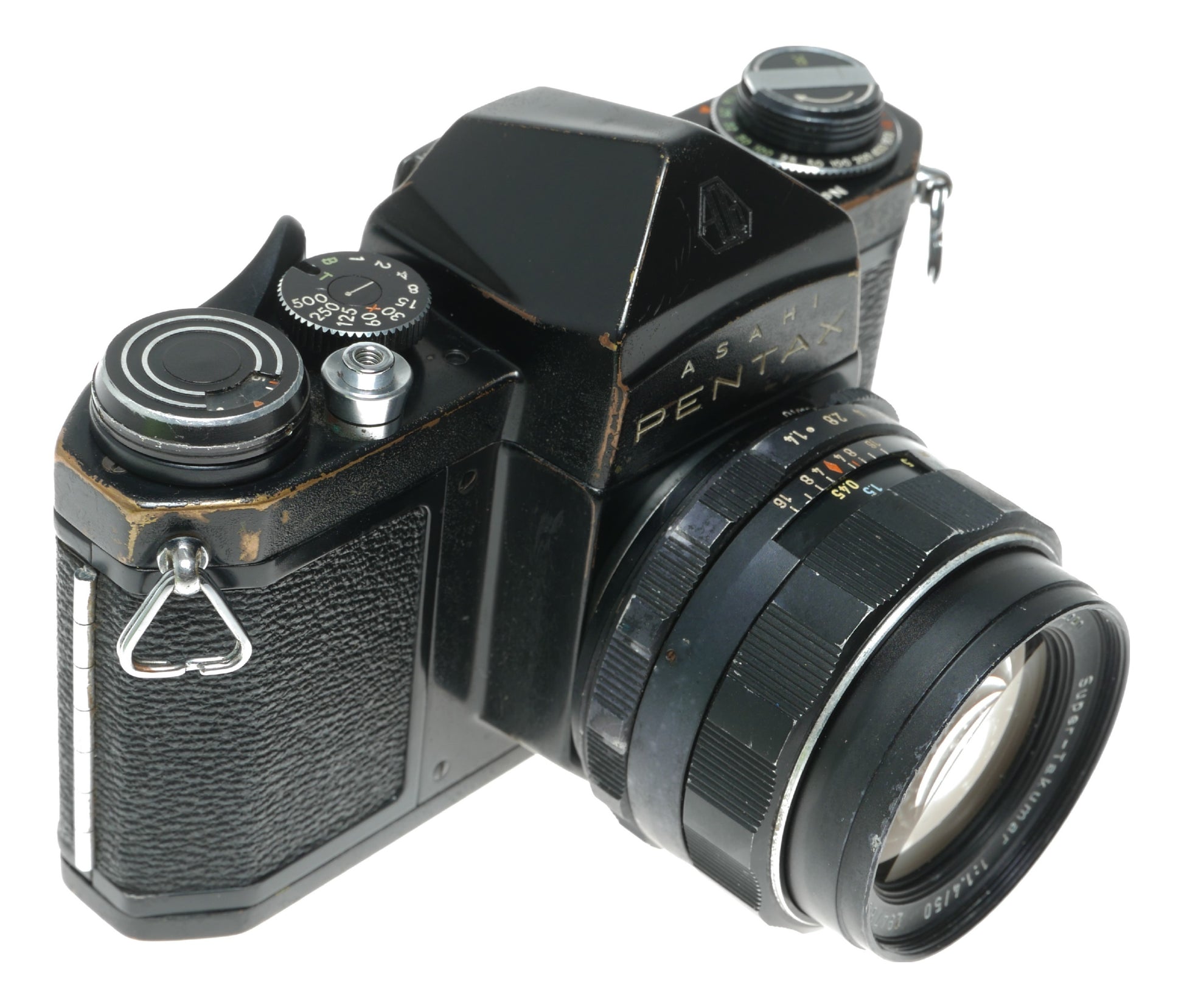 Asahi Pentax S1a Vintage SLR Camera with Super-Takumar 1:1.4/50mm Lens - View 4