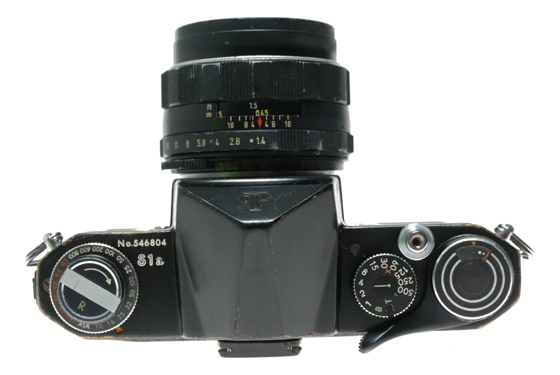 Asahi Pentax S1a Vintage SLR Camera with Super-Takumar 1:1.4/50mm Lens - View 5