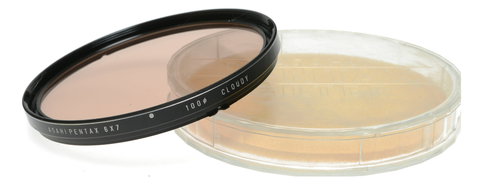 Asahi Pentax 6x7 Medium Format Film Camera with 100mm Filter, Cloudy Setting, Made in Japan - View 2