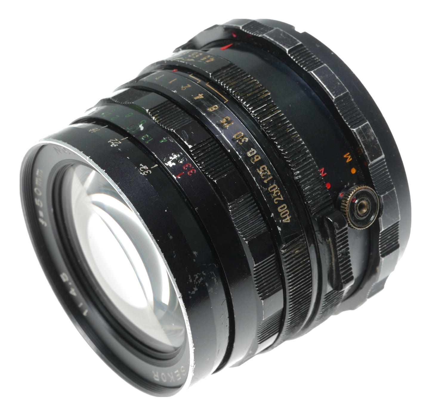 Mamiya-Sekor 50mm f/4.5 Vintage Camera Lens Made in Japan - View 3