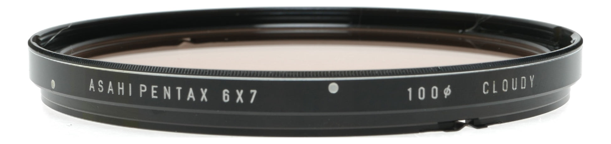 Asahi Pentax 6x7 Medium Format Film Camera with 100mm Filter, Cloudy Setting, Made in Japan - View 3