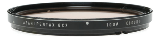 Asahi Pentax 6x7 Medium Format Film Camera with 100mm Filter, Cloudy Setting, Made in Japan - View 3