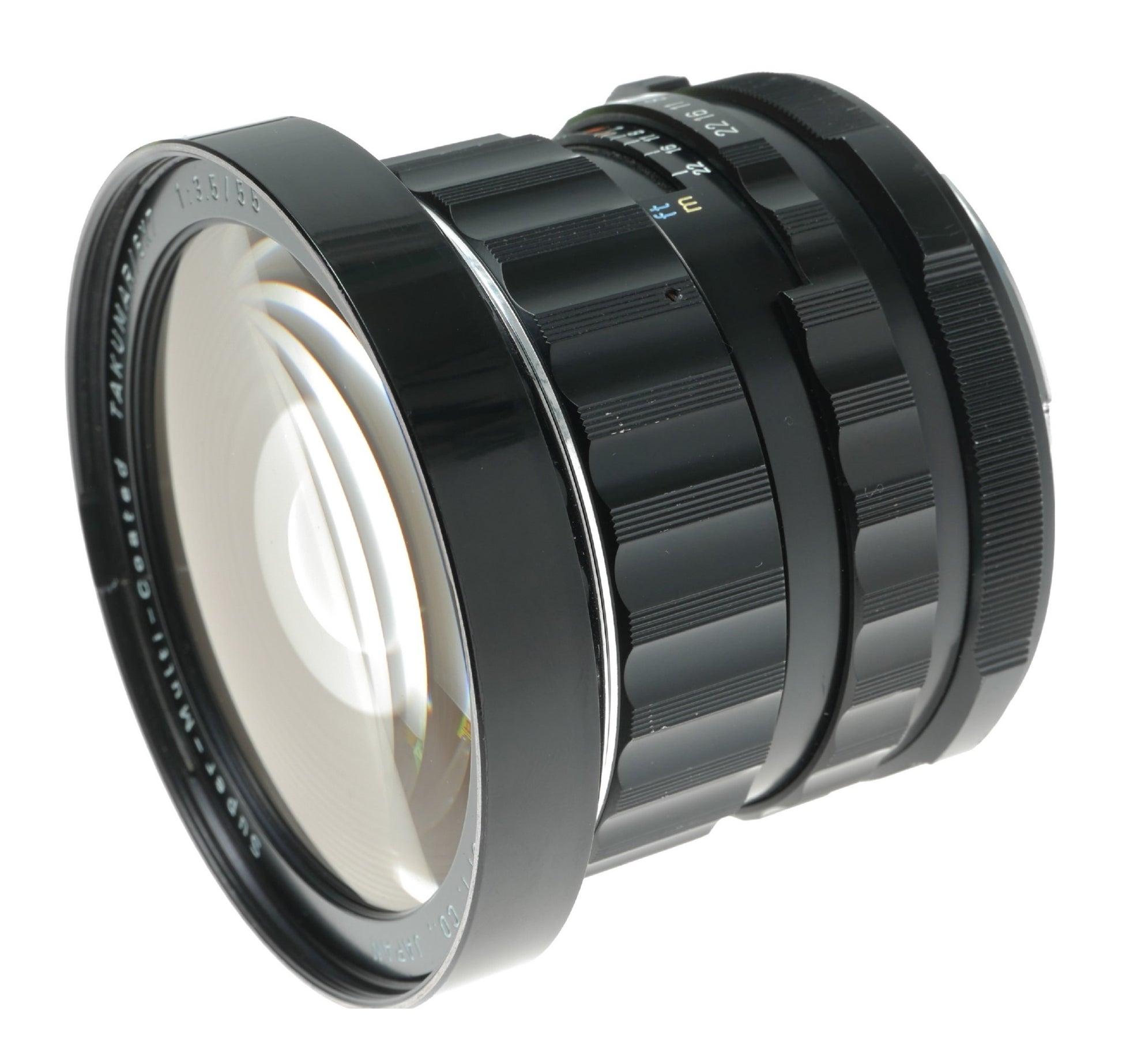 Asahi Pentax Takumar 55mm f/3.5 Super-Multi-Coated Vintage SLR Lens - View 3