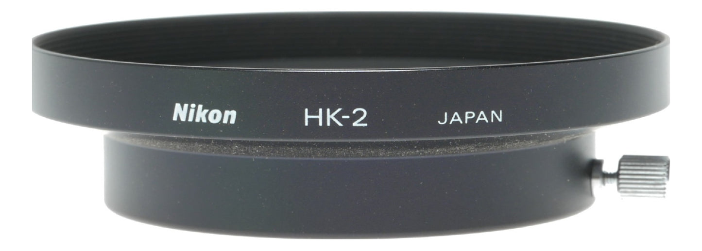 Nikon HK-2 Slip-On Lens Hood for Nikkor 24mm f/2 Lens - View 2