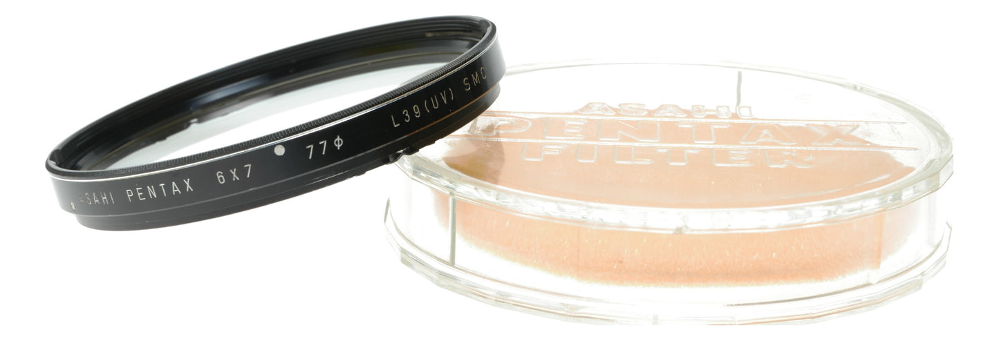 Asahi Pentax 6x7 77mm SMC UV Filter for Medium Format Camera - View 2