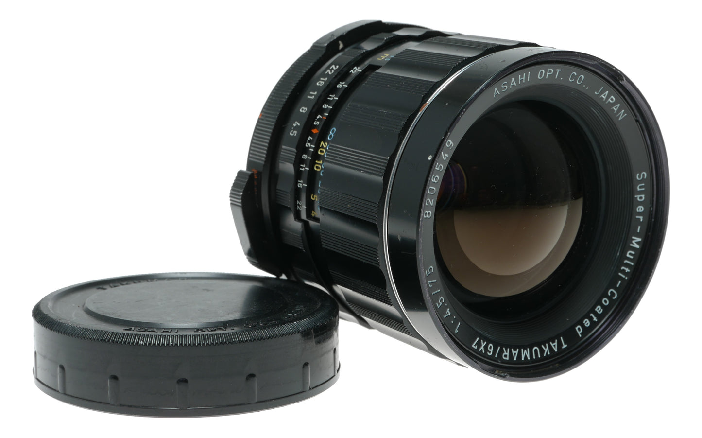 Asahi Opt. Co. Super-Multi-Coated Takumar 175mm f/4.5 Lens for Pentax 6x7 Camera