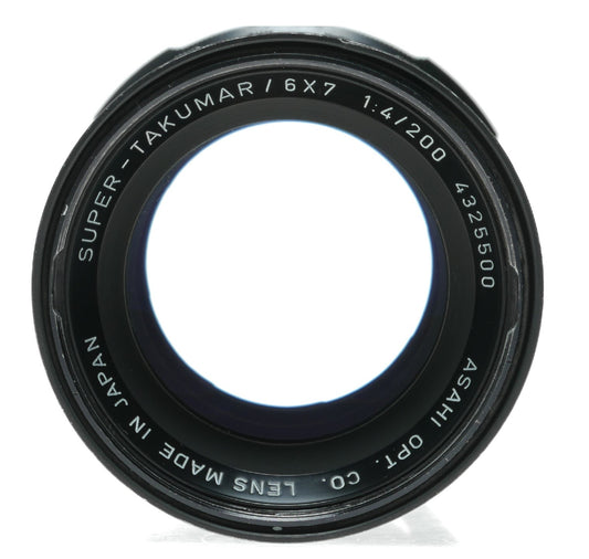 Asahi Pentax Super-Takumar 6x7 200mm f/4 Vintage Lens Made in Japan