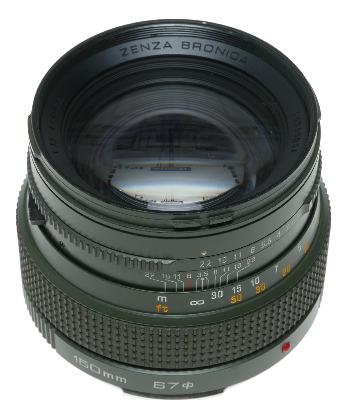 Bronica Zenzanon-S 150mm f/3.5 Vintage Camera Lens for 6x7 Medium Format Cameras - View 2