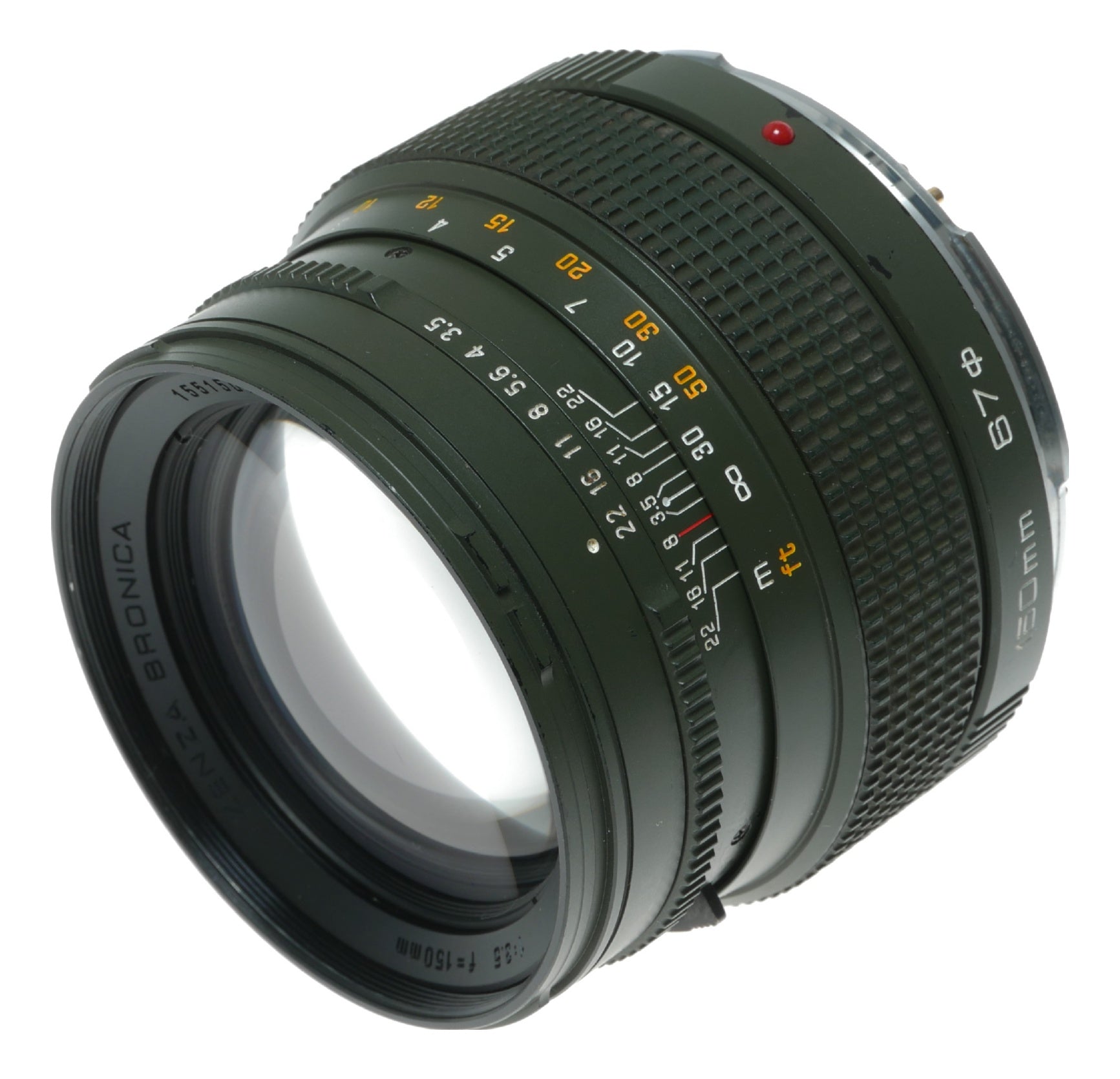 Bronica Zenzanon-S 150mm f/3.5 Vintage Camera Lens for 6x7 Medium Format Cameras - View 4