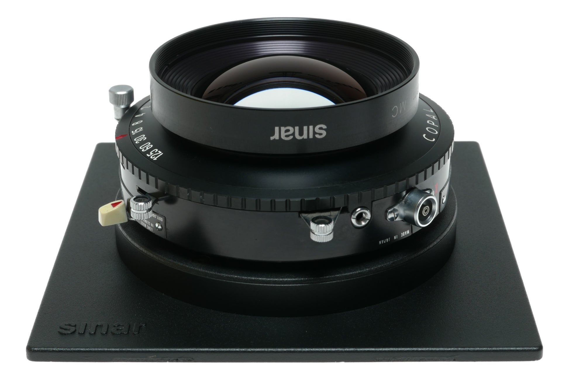 Sinar Sinaron S 240mm f/5.6 Large Format Lens with Copal 3 Shutter - View 4