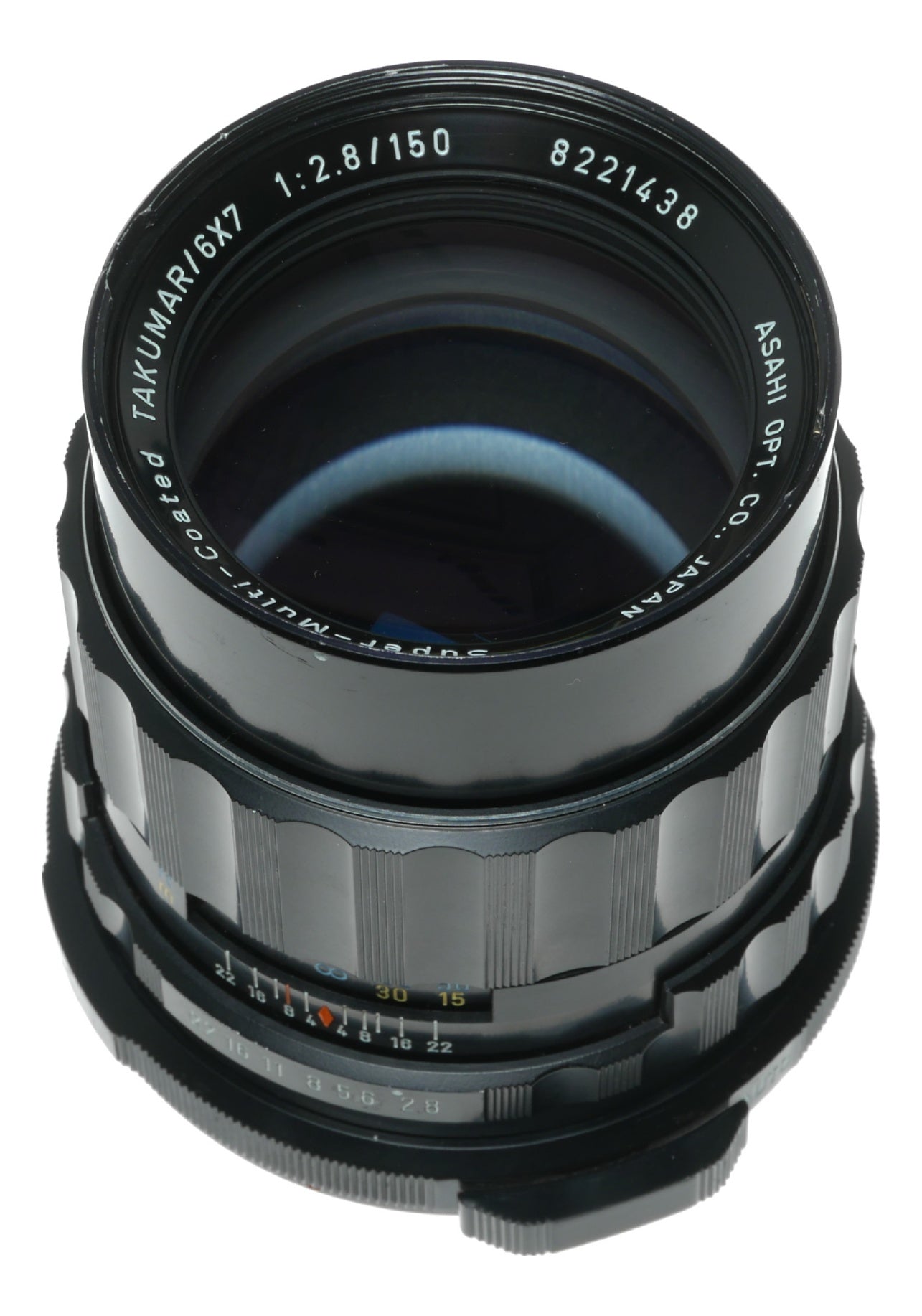 Asahi Pentax Takumar 6x7 150mm f/2.8 Super-Multi-Coated Lens - Vintage Medium Format Lens Made in Japan - View 2