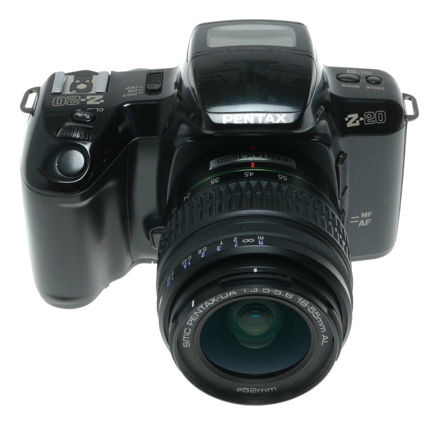 Pentax Z-20 Digital SLR Camera with SMC PENTAX-DA 18-55mm f/3.5-5.6 AL Lens - View 2