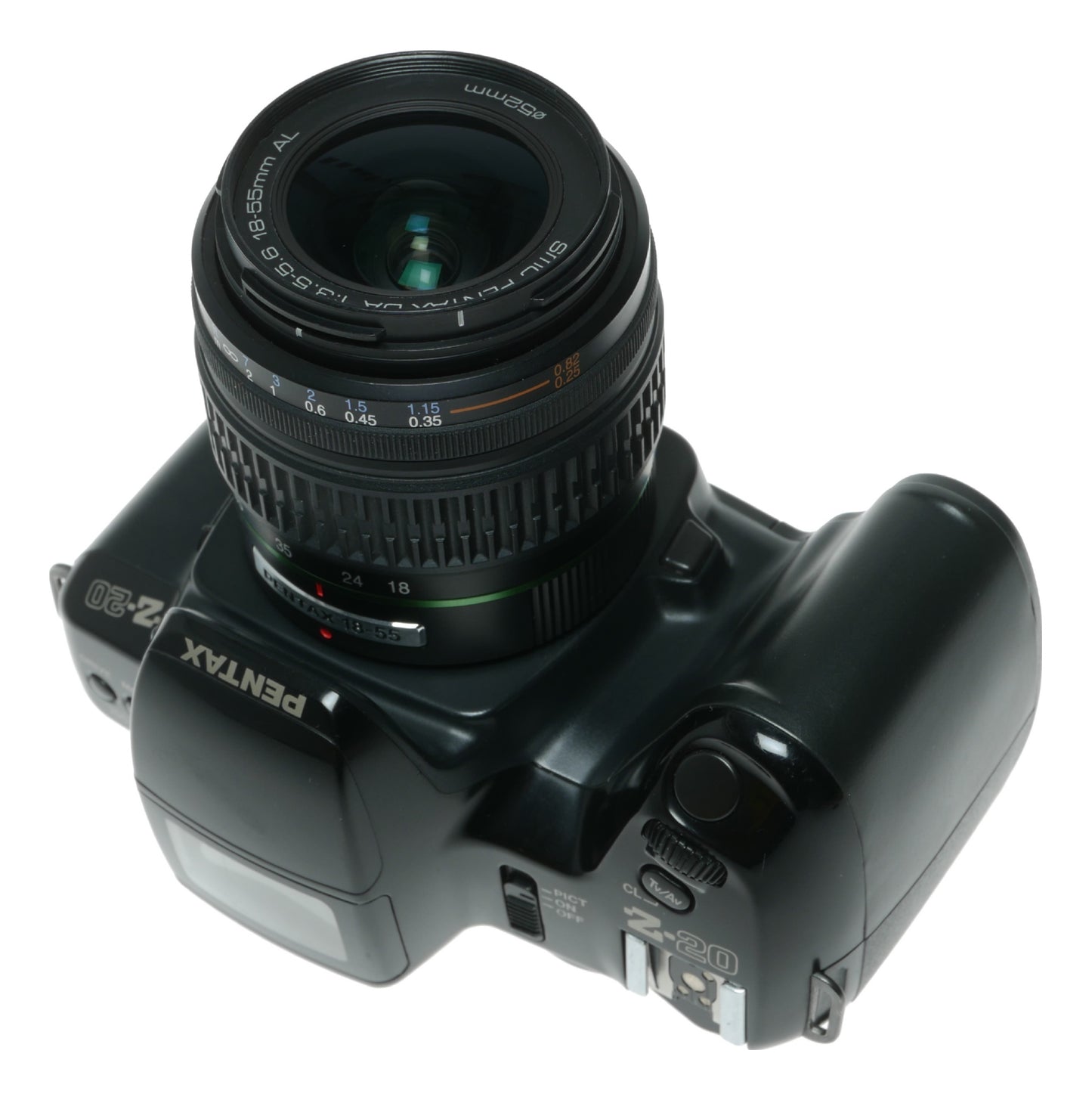 Pentax Z-20 Digital SLR Camera with SMC PENTAX-DA 18-55mm f/3.5-5.6 AL Lens - View 12