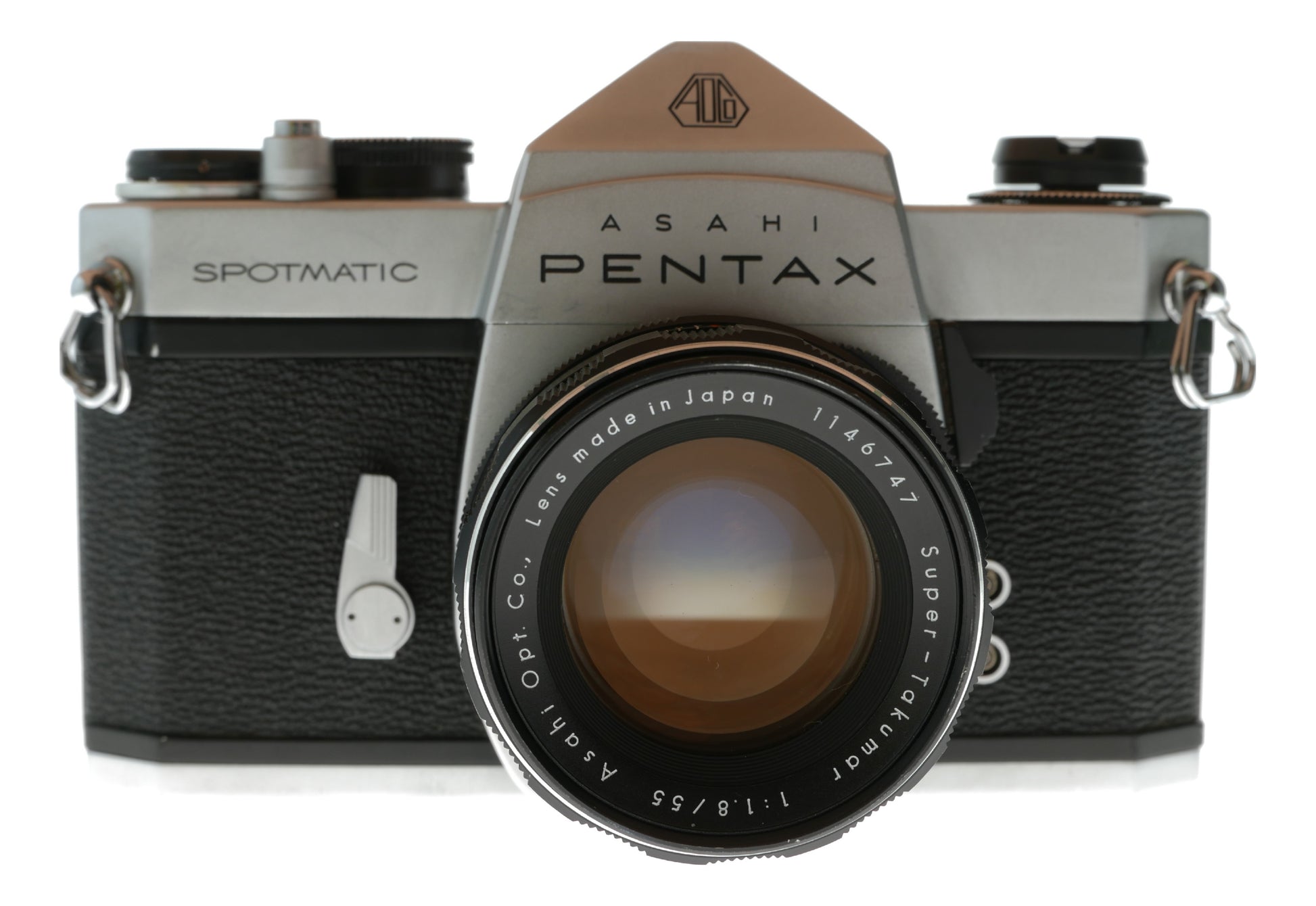 Vintage Asahi Pentax Spotmatic Vintage SLR Camera with Super-Takumar 1:1.8/55mm Lens
