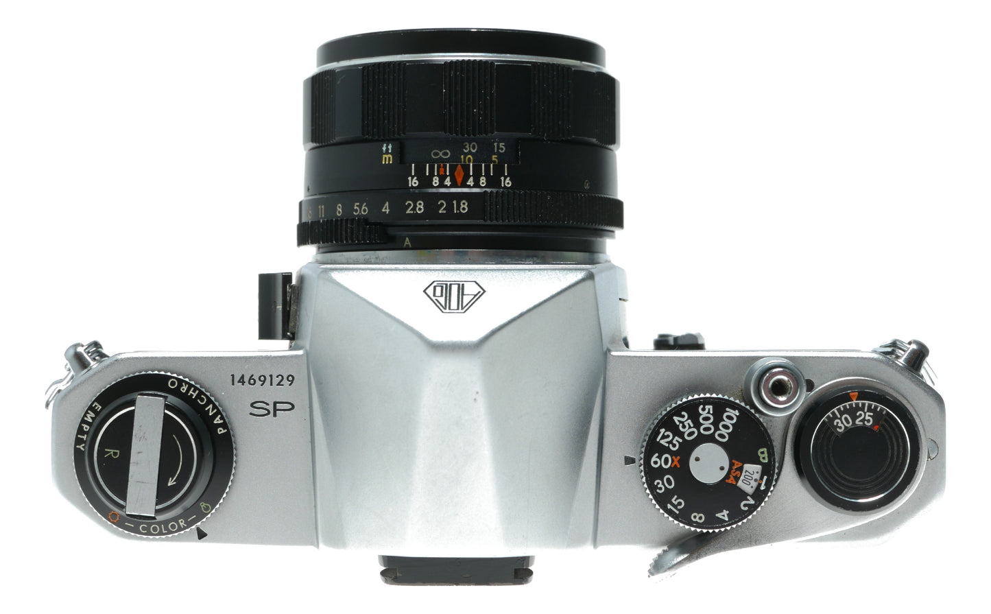 Asahi Pentax Spotmatic Vintage SLR Camera with Super-Takumar 1:1.8/55mm Lens - View 5