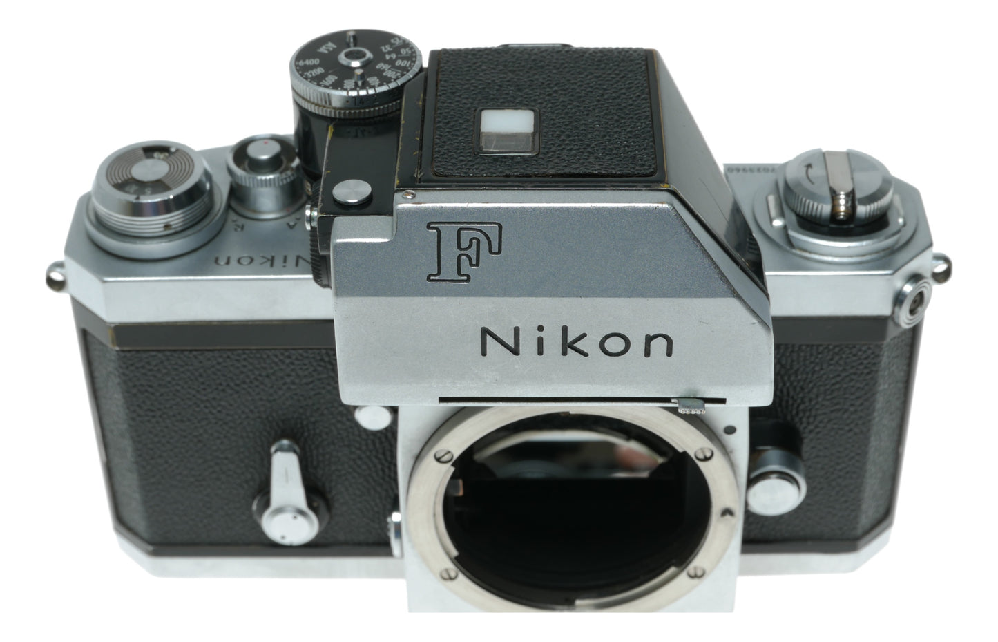 Nikon F Vintage Film SLR Camera Made in Japan - View 3