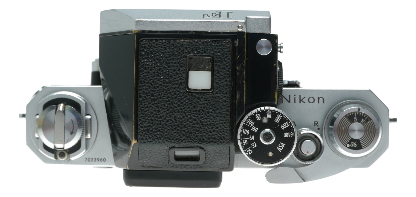 Nikon F Vintage Film SLR Camera Made in Japan - View 5