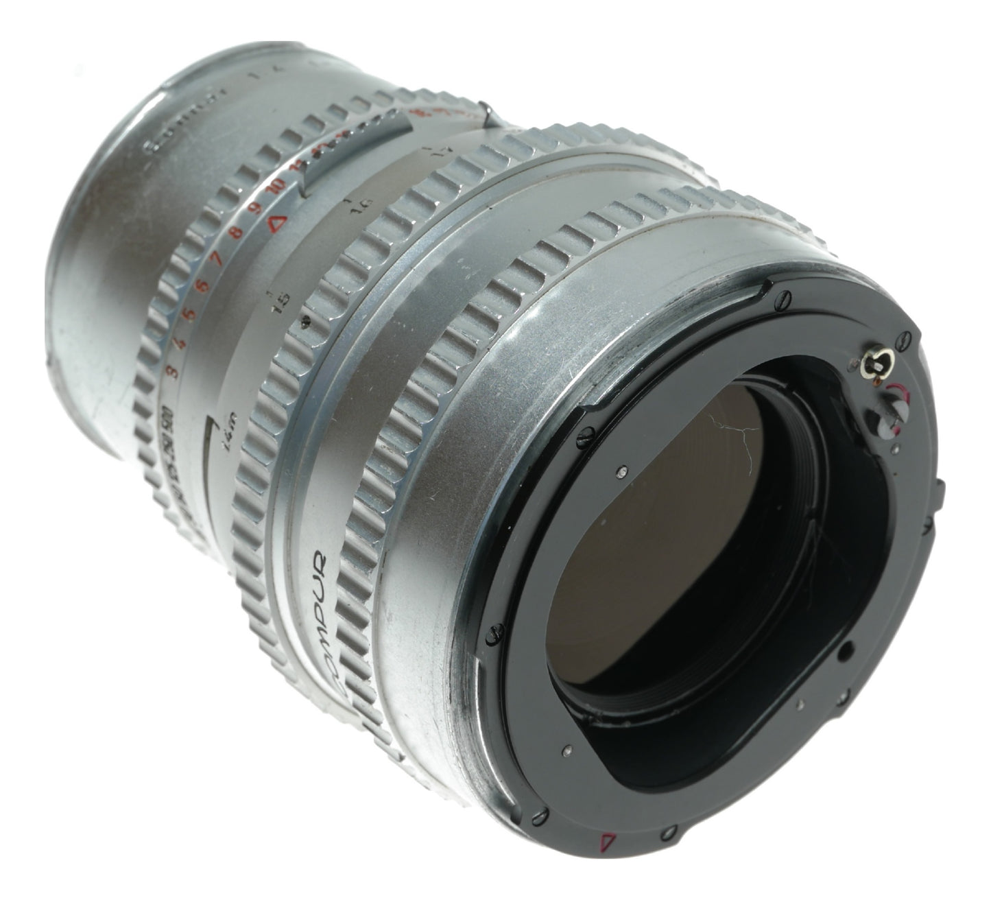 Carl Zeiss Sonnar 150mm f/4 Vintage Camera Lens with Synchro-Compur Shutter - View 3