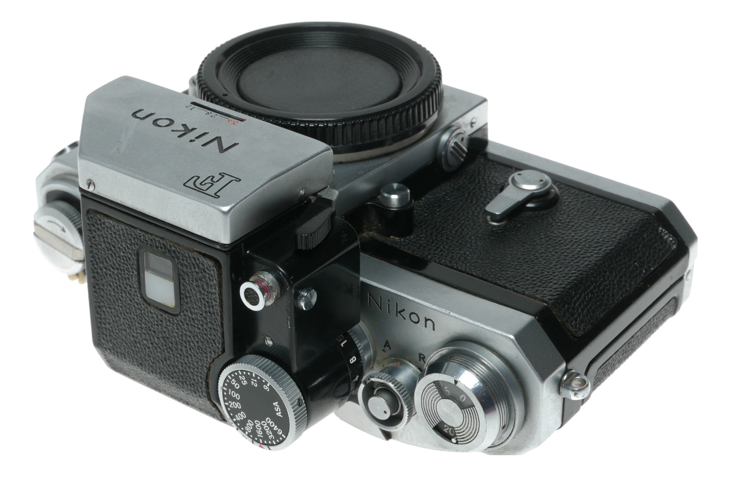 Nikon F Vintage Film SLR Camera with Multiple Shutter Speeds and ISO Range - View 7