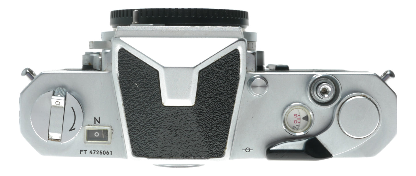 Nikkormat FT Vintage SLR Film Camera Made in Japan - View 5