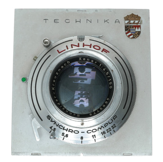Linhof Technika IV Vintage Large Format Camera with Schneider-Kreuznach Xenar 150mm f/4.5 Lens - View 6