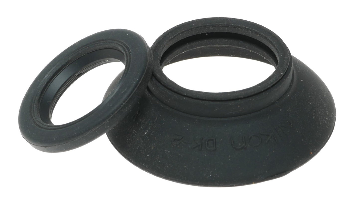 Nikon F3 DK-2 High Eyepoint Rubber Eyecup with Correction Lens - View 2
