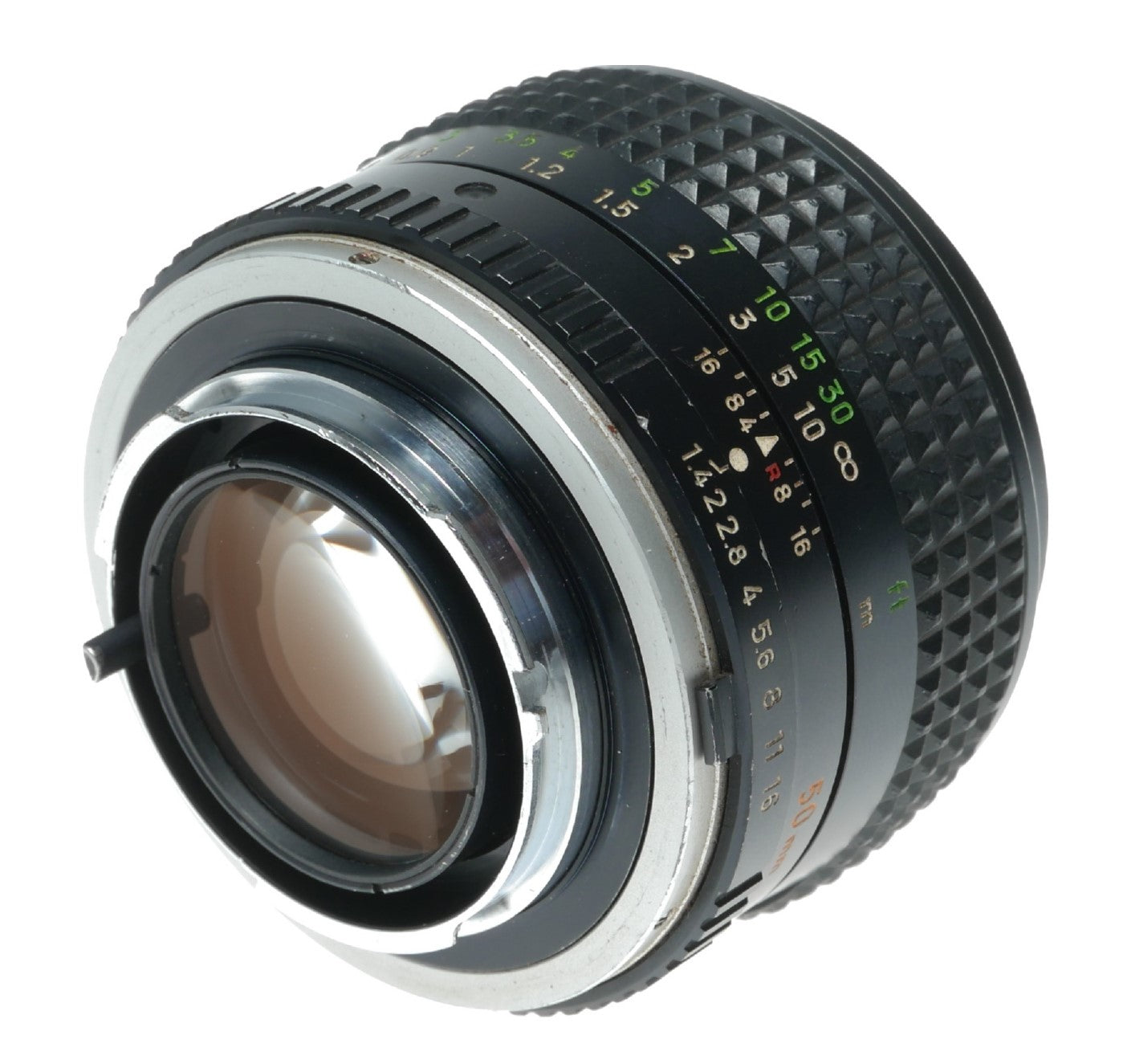 Minolta MC Rokkor-PG 50mm f/1.4 Vintage Camera Lens Made in Japan - View 3