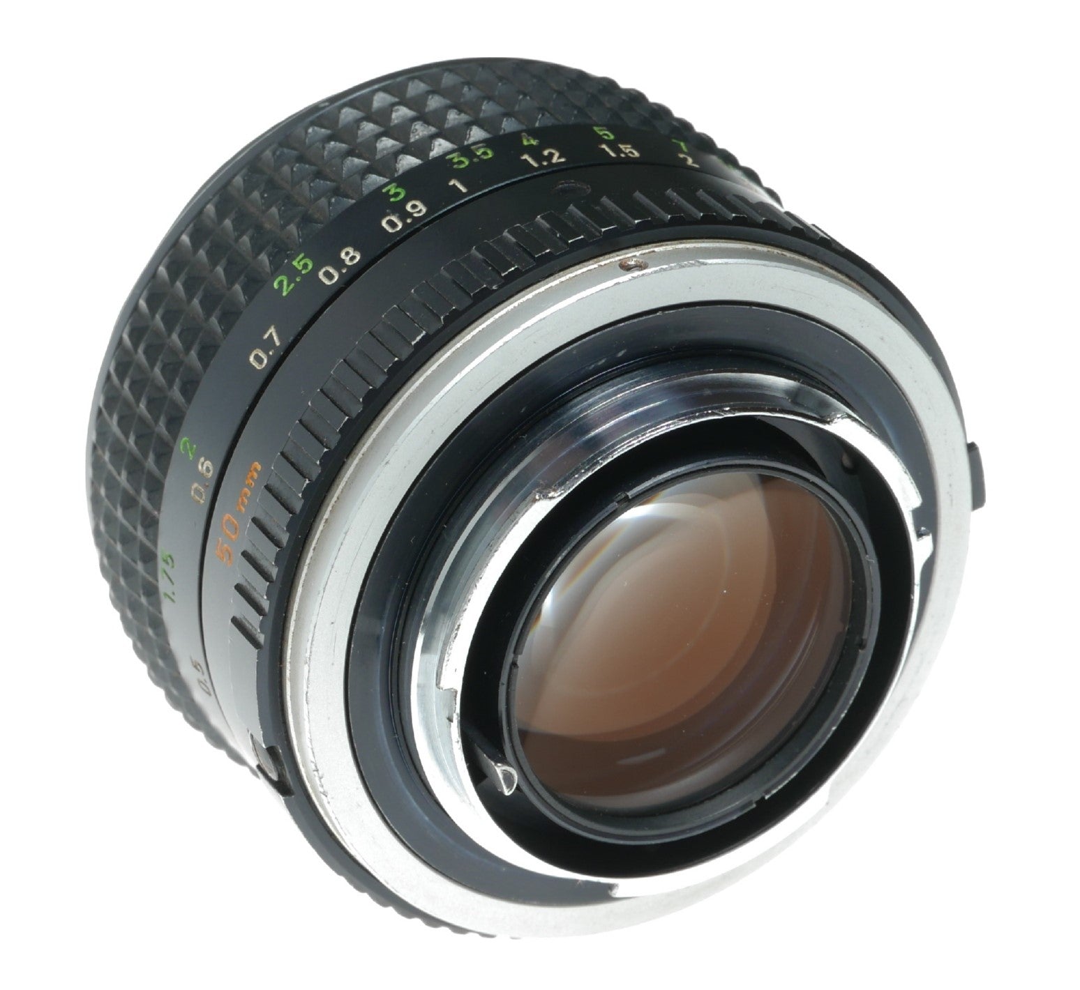 Minolta MC Rokkor-PG 50mm f/1.4 Vintage Camera Lens Made in Japan - View 4