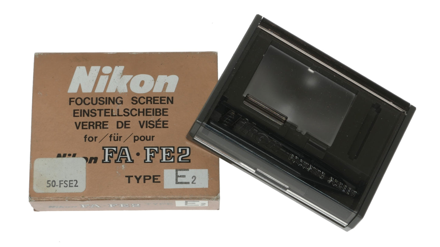 Nikon Focusing Screen Type E2 for FA/FE2 SLR Cameras