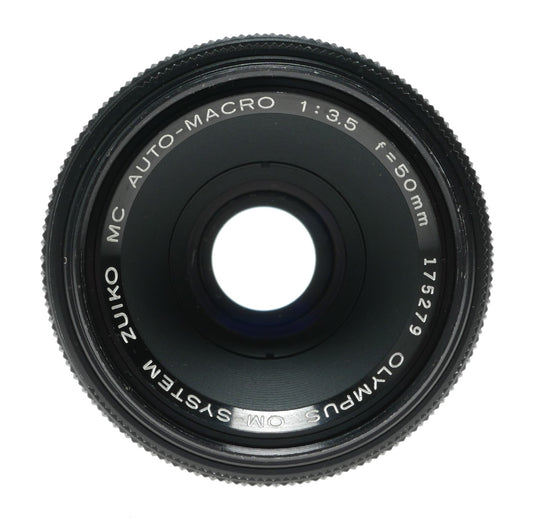 Olympus Zuiko MC Auto-Macro 50mm f/3.5 Lens for OM-System Cameras - View 2