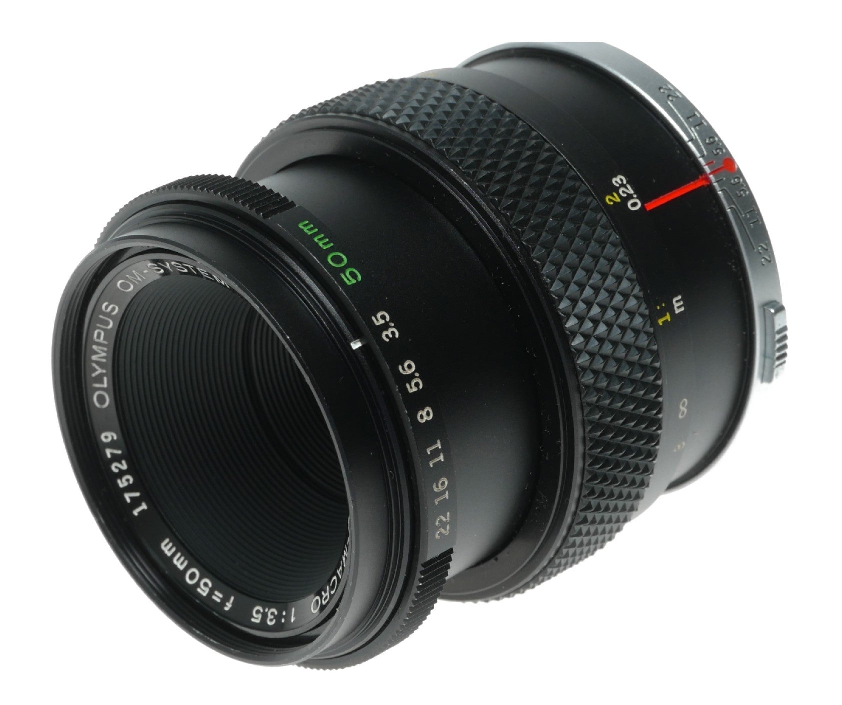 Olympus Zuiko MC Auto-Macro 50mm f/3.5 Lens for OM-System Cameras - View 3