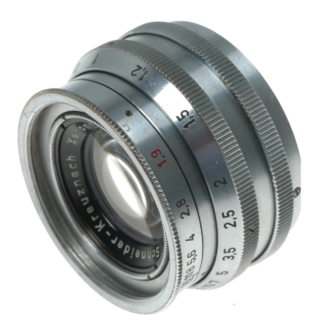 Schneider-Kreuznach Xenon 1:1.9/40mm f/1.9 Vintage Camera Lens from Germany - View 2