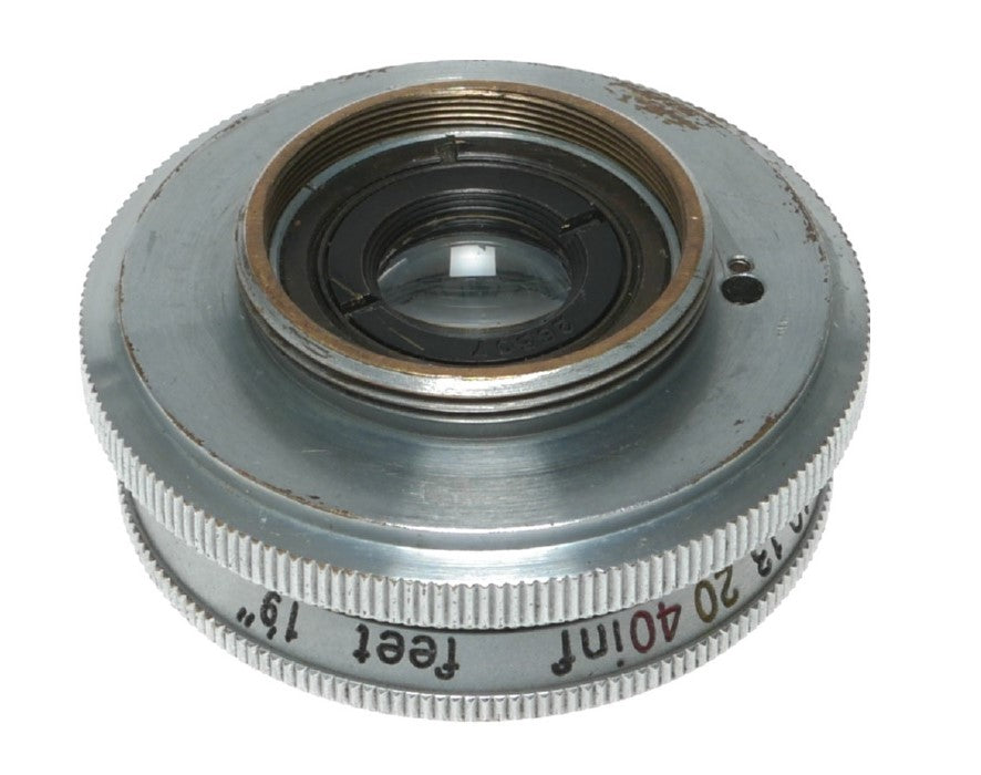 Carl Zeiss Jena Tessar 1:2.8/5cm Vintage Rangefinder Camera Lens - View 4