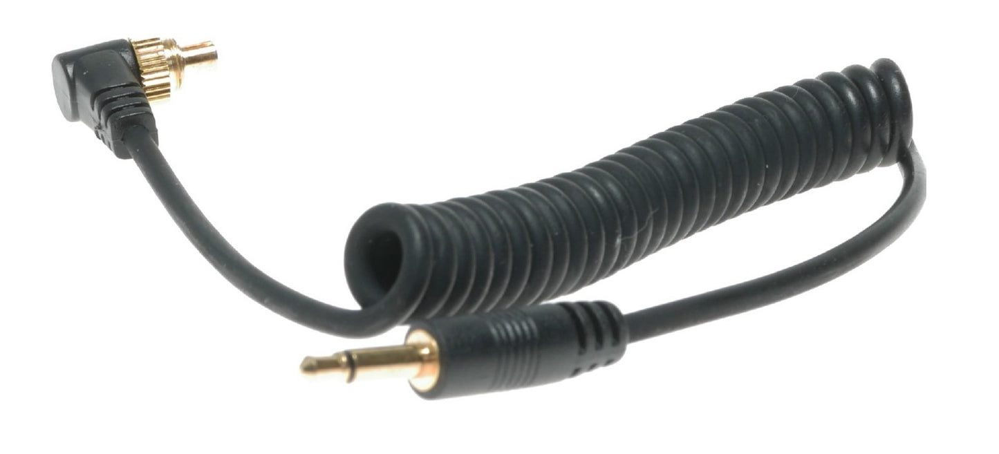 Rotolight RL-35PC-CBL Flash Sync Cable with 3.5mm Jack to PC Sync, 10" Coiled Cord - View 9