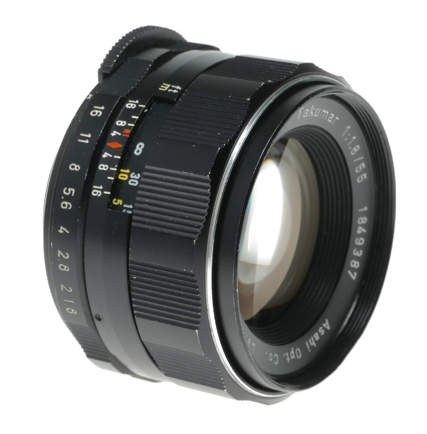 Asahi Pentax Super-Takumar 55mm f/1.8 Vintage Prime Lens - View 5
