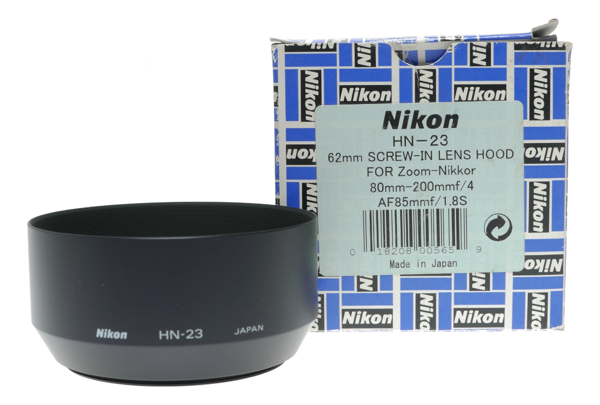 Nikon HN-23 62mm Screw-In Lens Hood for Zoom-Nikkor 80-200mm f/4 and AF-S Nikkor 85mm f/1.8S Lenses