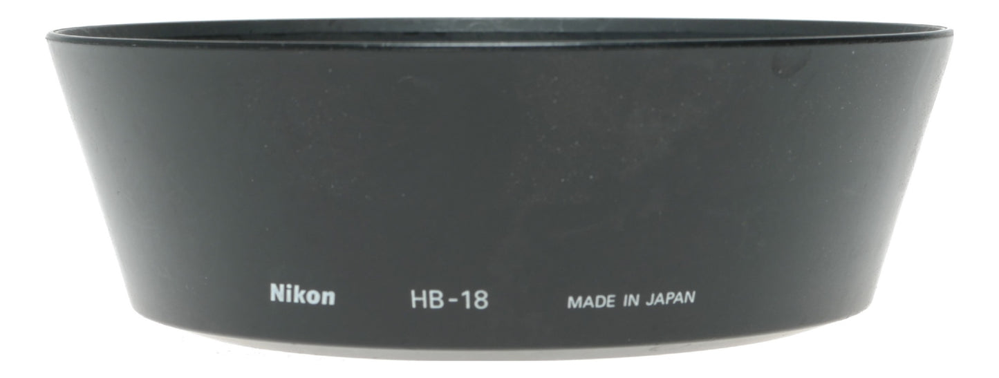 Nikon HB-18 Lens Hood for Select Nikon Lenses, Made in Japan