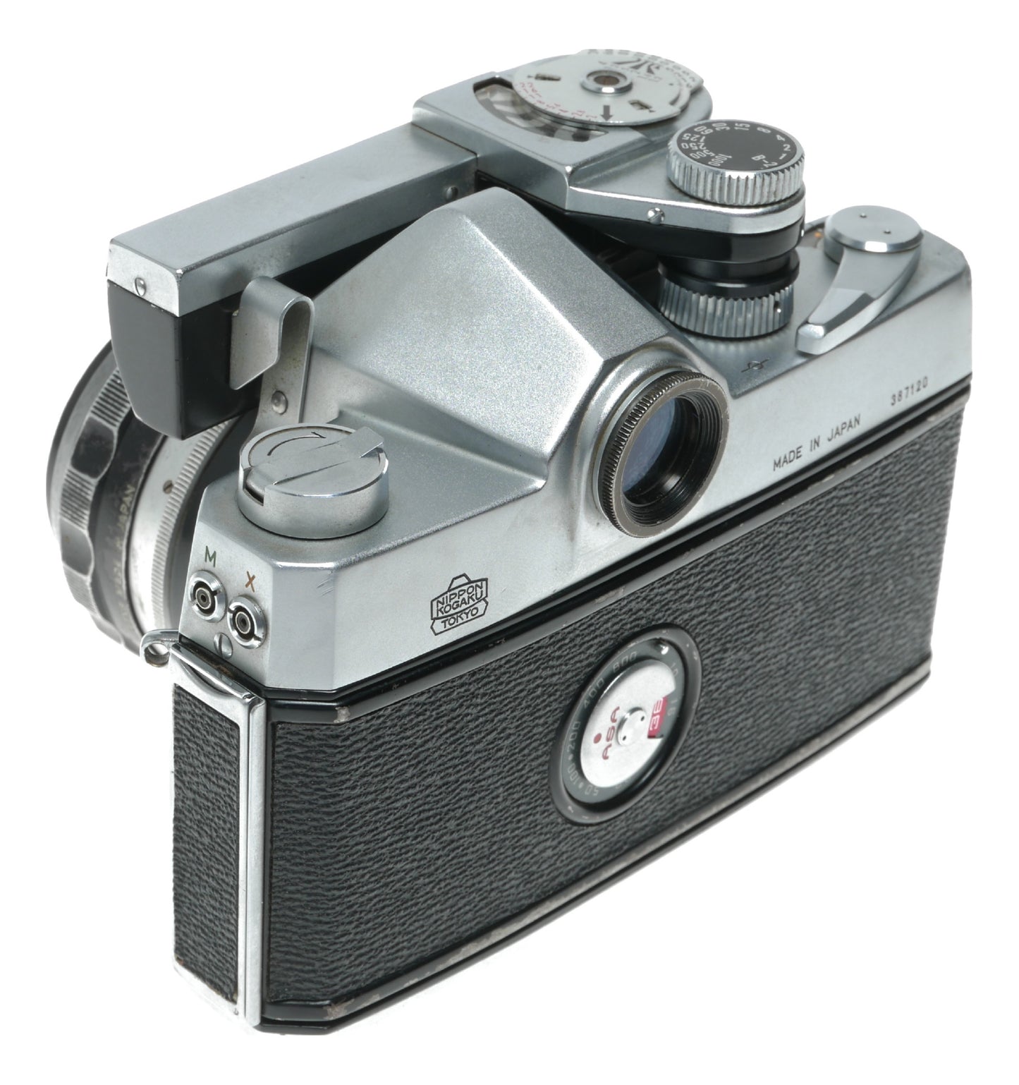 Nikon Nikkorex Vintage Film Camera with NIKKOR-N Auto 24mm f/2.8 Lens, Made in Japan - View 10