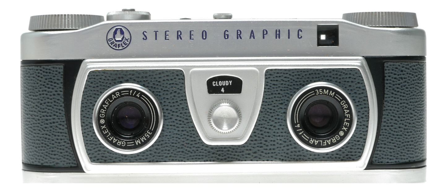 Graflex Stereo Graphic 25mm f/4 Vintage Film Camera - View 2