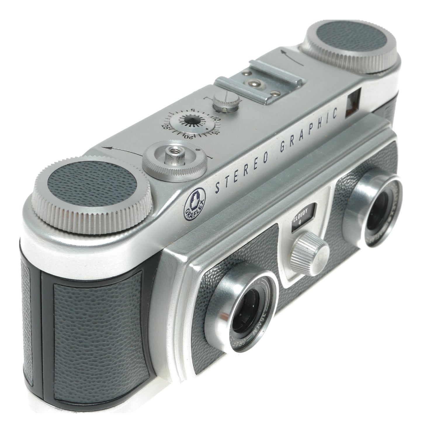 Graflex Stereo Graphic 25mm f/4 Vintage Film Camera - View 4