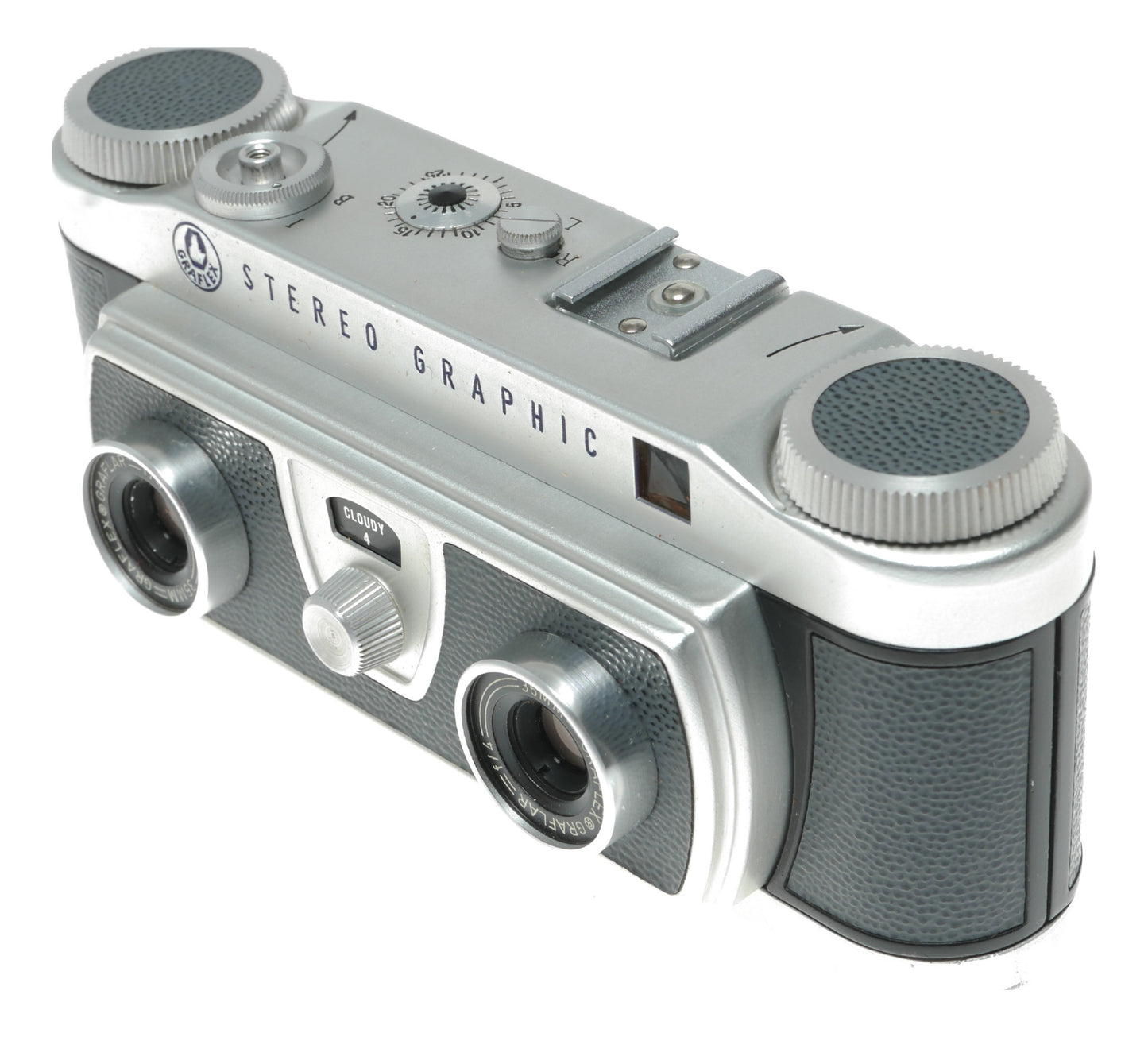 Graflex Stereo Graphic 25mm f/4 Vintage Film Camera - View 5