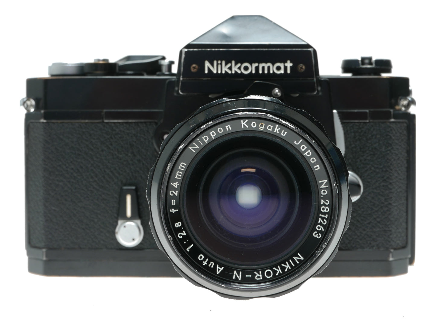 Nikkormat FT Vintage SLR Camera with Nikkor-N Auto 24mm f/2.8 Lens