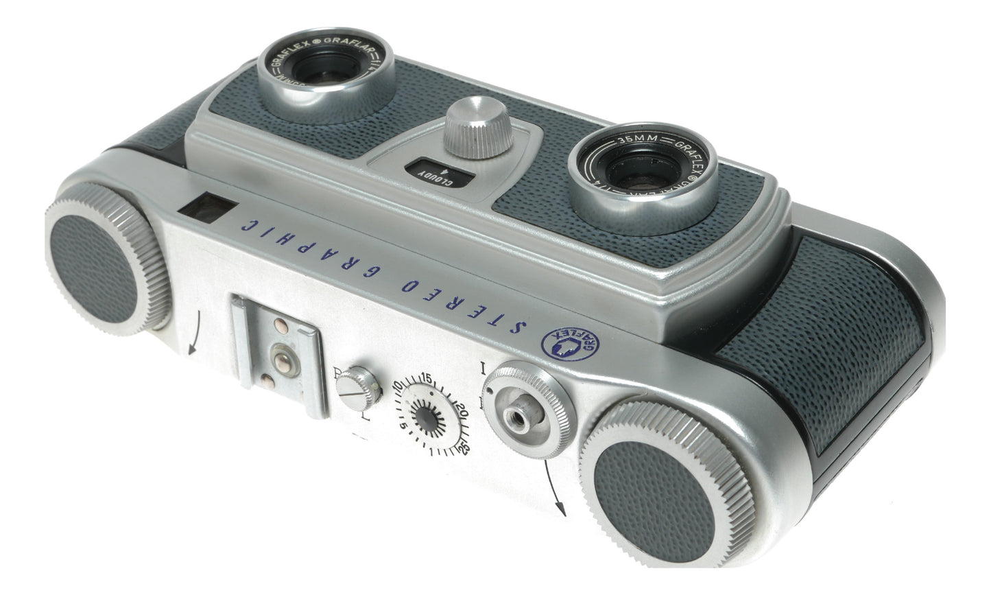 Graflex Stereo Graphic 25mm f/4 Vintage Film Camera - View 10