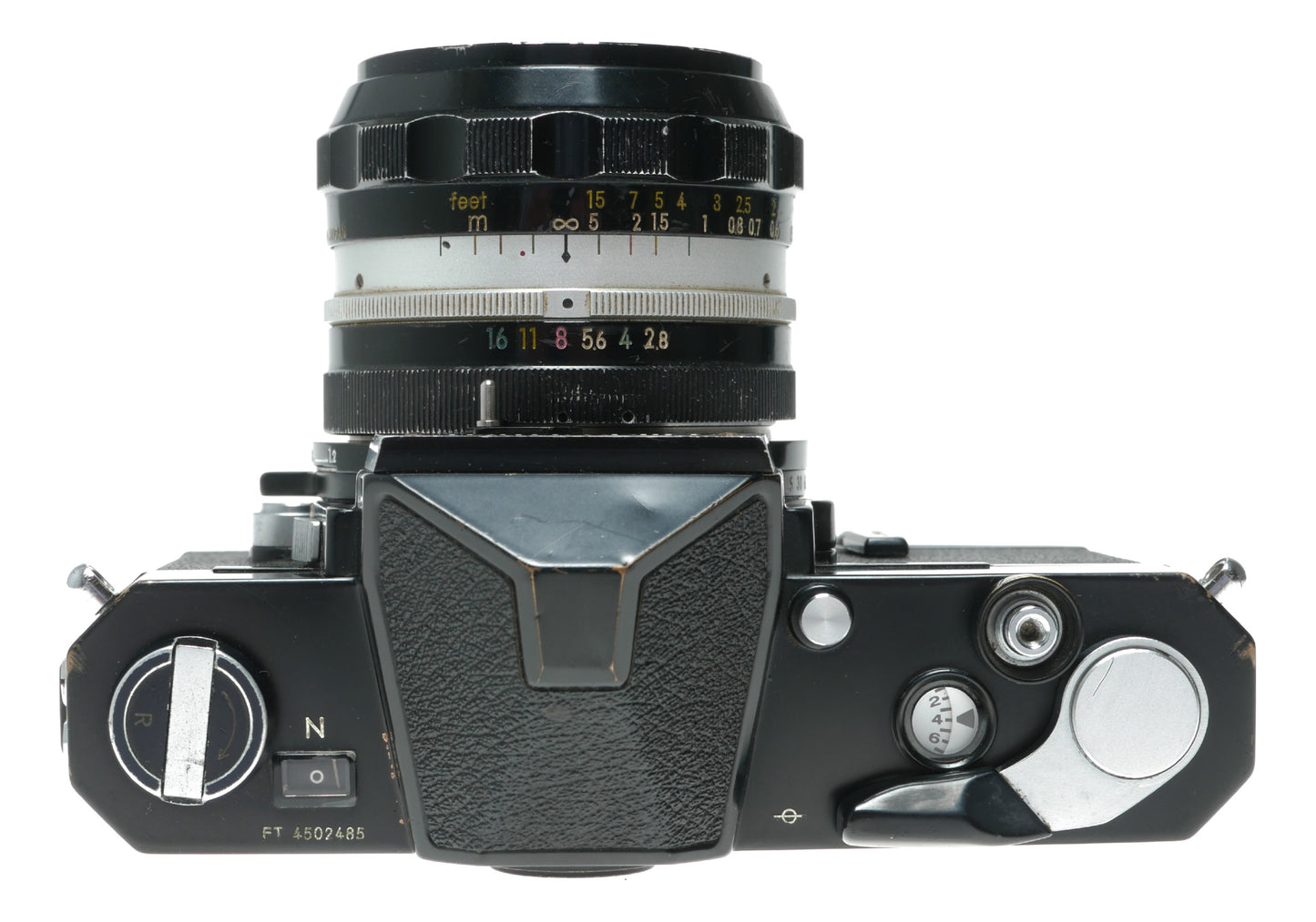 Nikkormat FT Vintage SLR Camera with Nikkor-N Auto 24mm f/2.8 Lens - View 5